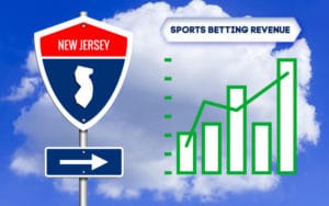 NJ online sports betting revenue