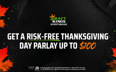 DraftKings Sportsbook Free $100 Parlay Thanksgiving Day 2019