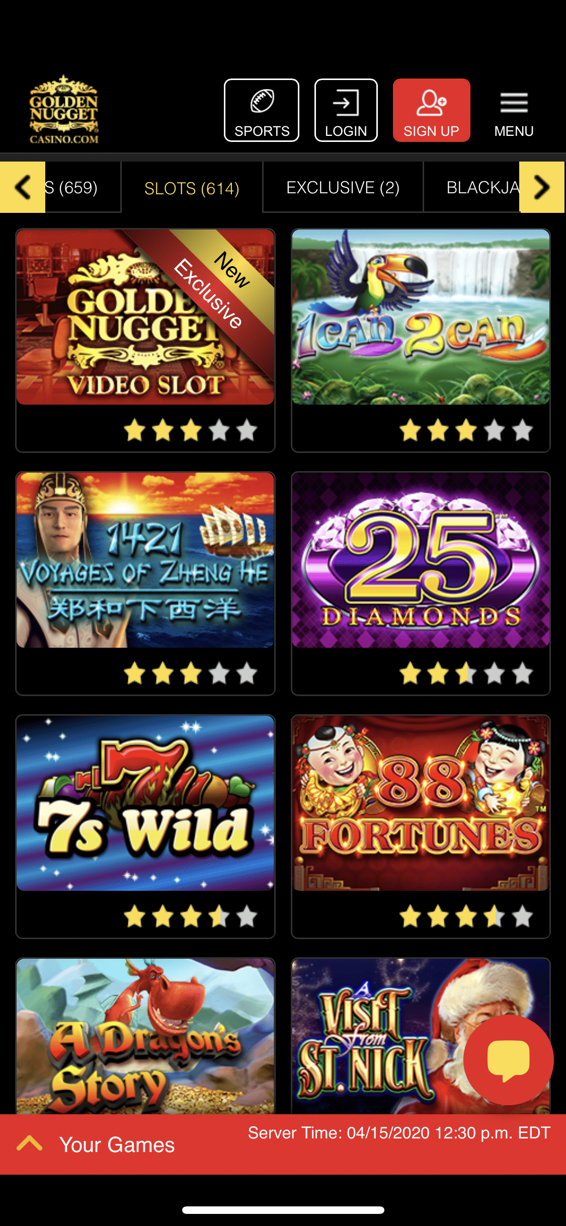 Online Casino Golden Games